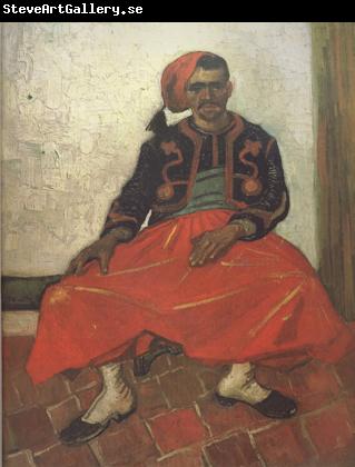 Vincent Van Gogh The Seated Zouave (nn04)